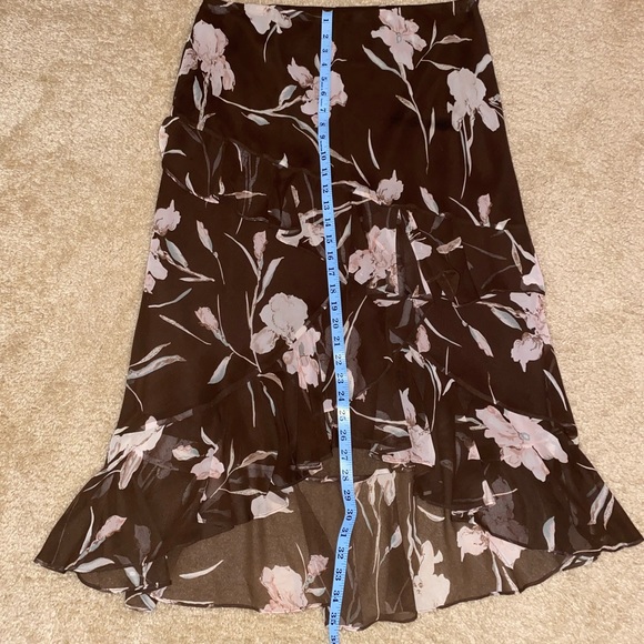 🤎CHAPS Ruffled High-Low Skirt🤎 - Picture 5 of 6